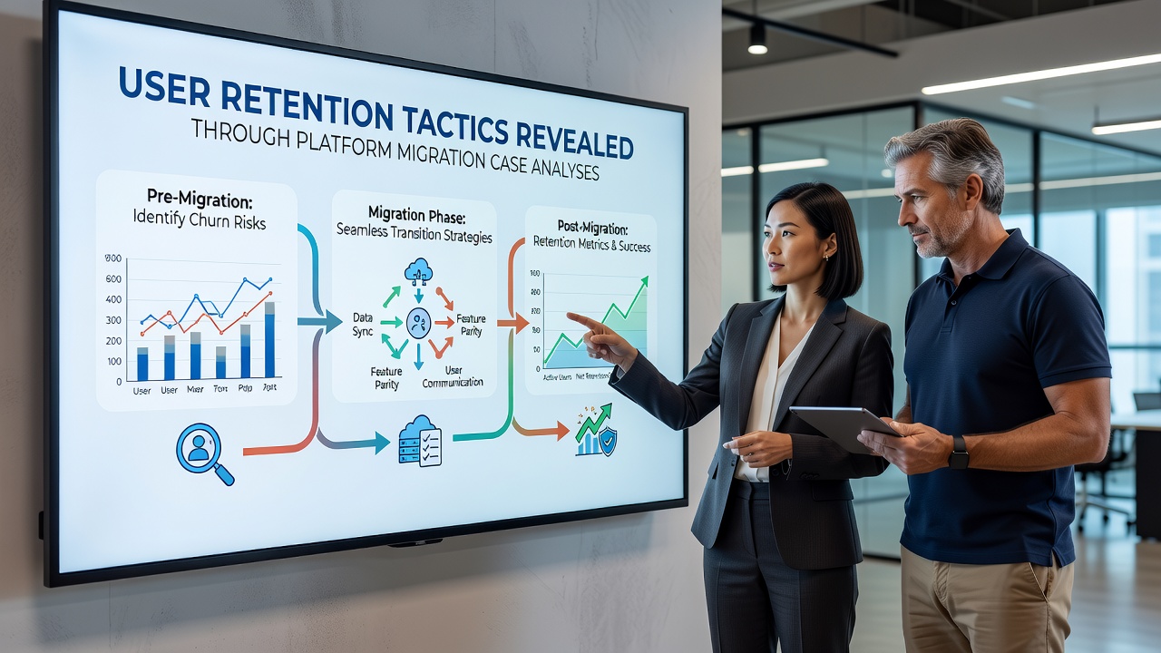 User Retention Tactics Revealed Through Platform Migration Case Analyses